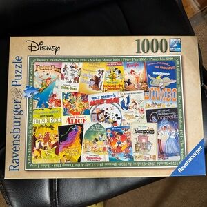 Ravensburger Disney Vintage Movie Poster 1000 Piece Jigsaw Puzzle